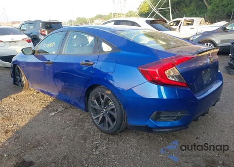 2021 Honda Civic Sport from USA, damaged, VIN 2HGFC2F89MH532229